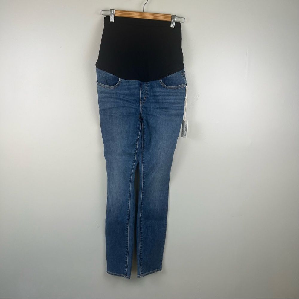 NWT Hatch The Slim Maternity Jean Size 28 Over the Bump Indigo Womens Pregnancy